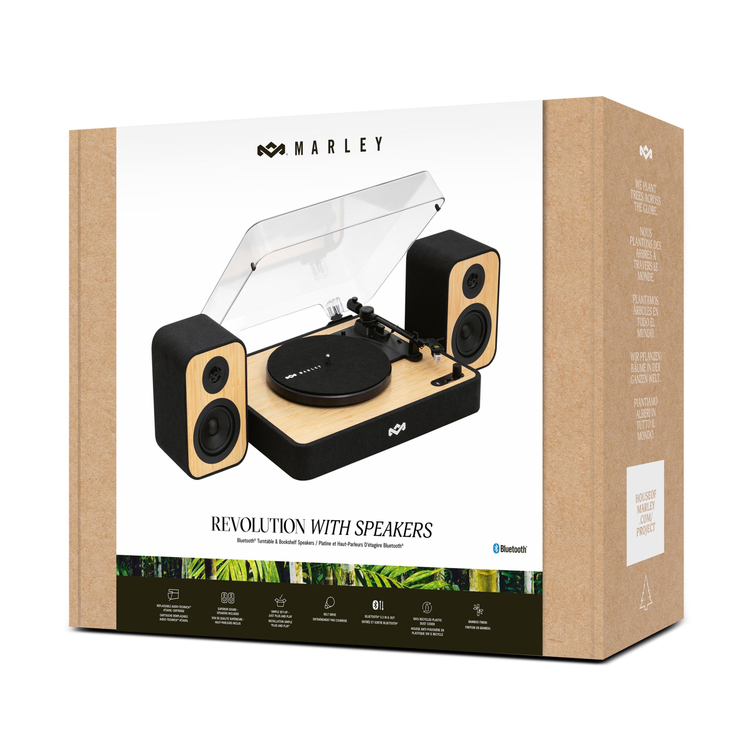 Revolution Draaitafel SB BT met speakers